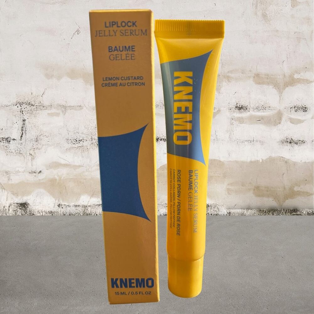 KNEMO Bungeoppang LIPLOCK Jelly Serum in Lemon Custard NIB